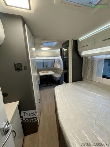 Husvagn HOBBY Excellent 540 WFU Modell 2025 / 2000 Kg Achse