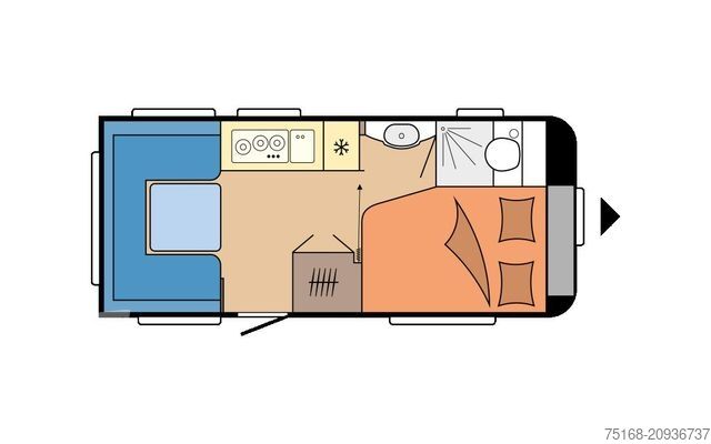 Lakókocsi HOBBY De Luxe 460 UFe Modell 2026
