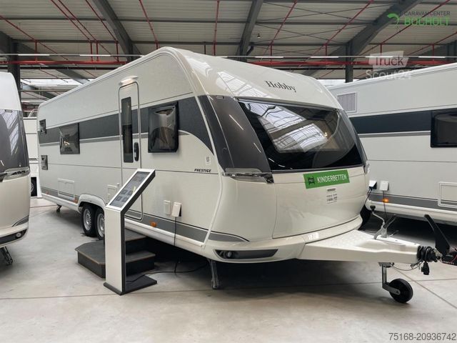 Lakókocsi HOBBY Prestige 650 KFU Modell 2025 / 2200 Kg Achse