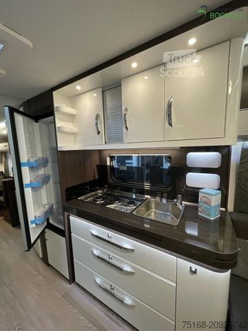 Lakókocsi HOBBY Prestige 650 KFU Modell 2025 / 2200 Kg Achse