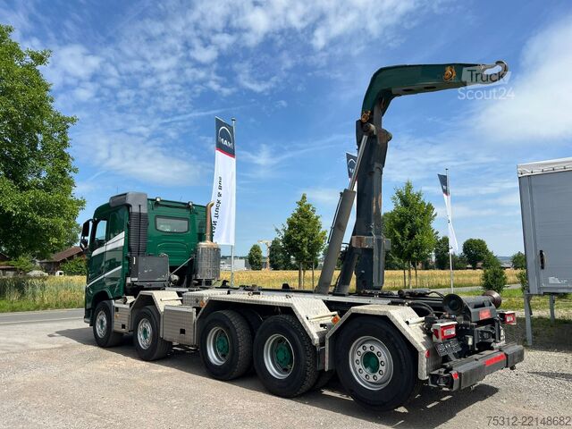 Kroklastbil Volvo FH500  10x4 Retarder Lenkachse Bett Blattfederung