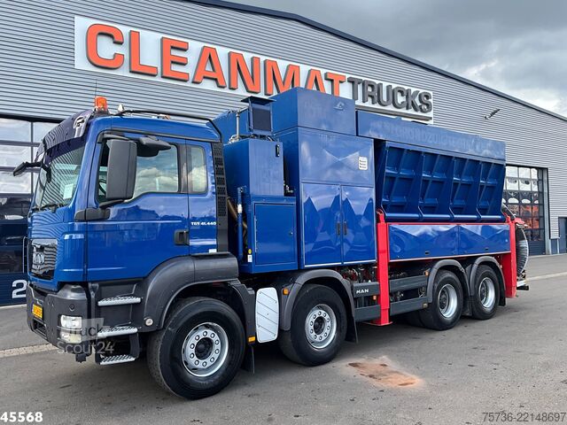 Szívó jármű MAN TGS 41.440 8x4 Full Steel Reschwitzer 10m³ Saug...