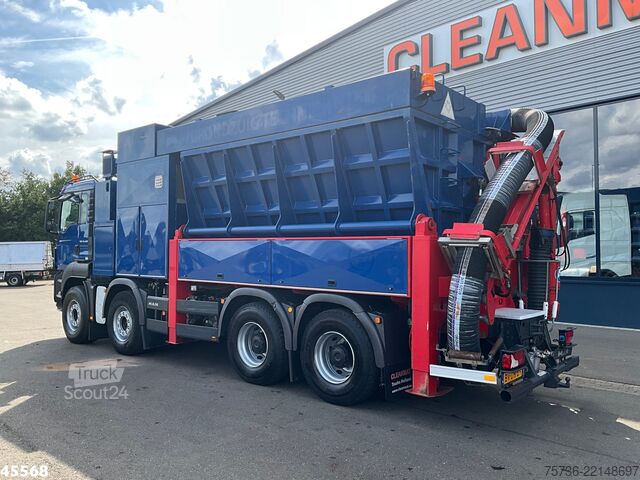Szívó jármű MAN TGS 41.440 8x4 Full Steel Reschwitzer 10m³ Saug...