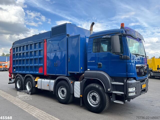 Szívó jármű MAN TGS 41.440 8x4 Full Steel Reschwitzer 10m³ Saug...