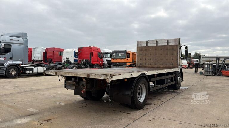 Platte bak Renault Midlum 270 (18 TONNES / BOITE MANUELLE / MANUAL...