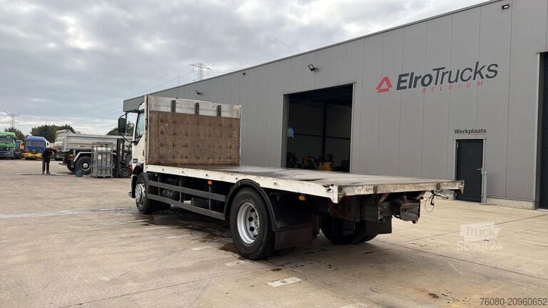 Platte bak Renault Midlum 270 (18 TONNES / BOITE MANUELLE / MANUAL...