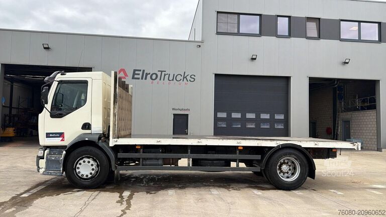 Platte bak Renault Midlum 270 (18 TONNES / BOITE MANUELLE / MANUAL...