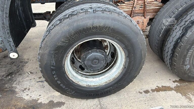 Tipper 3 côtés MAN 35.402 (8X8 / BIG AXLES / GRAND PONT / LAMES / ...