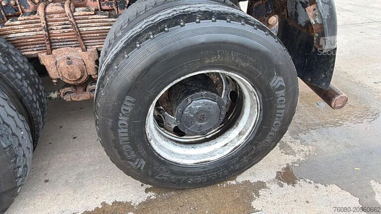 Tipper 3 côtés MAN 35.402 (8X8 / BIG AXLES / GRAND PONT / LAMES / ...