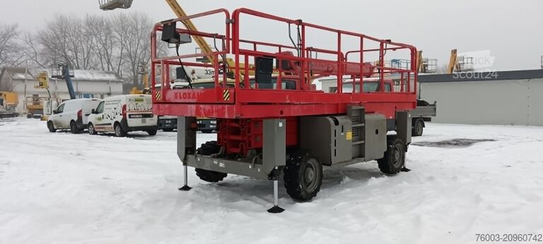 Dvižna ploščad škarjasta Haulotte H12SXL - 12m, 4x4, diesel