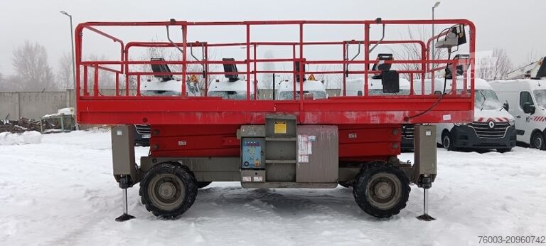 Dvižna ploščad škarjasta Haulotte H12SXL - 12m, 4x4, diesel