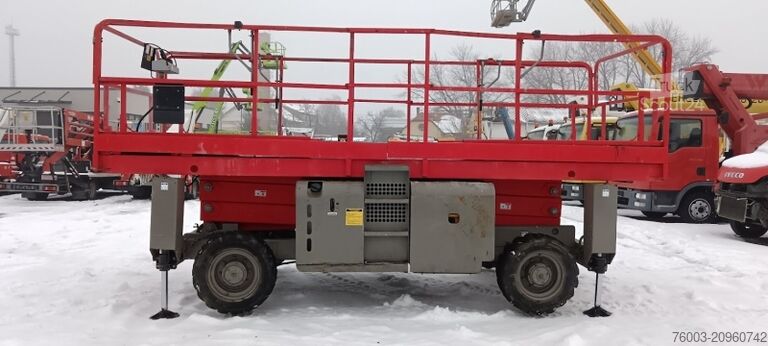 Dvižna ploščad škarjasta Haulotte H12SXL - 12m, 4x4, diesel