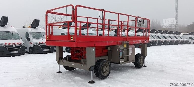 Dvižna ploščad škarjasta Haulotte H12SXL - 12m, 4x4, diesel