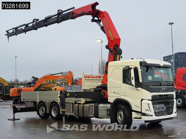 Platforma ładunkowa Volvo FM 500 6X2 NEW! Palfinger PK41002 EH-E Kran Cra...