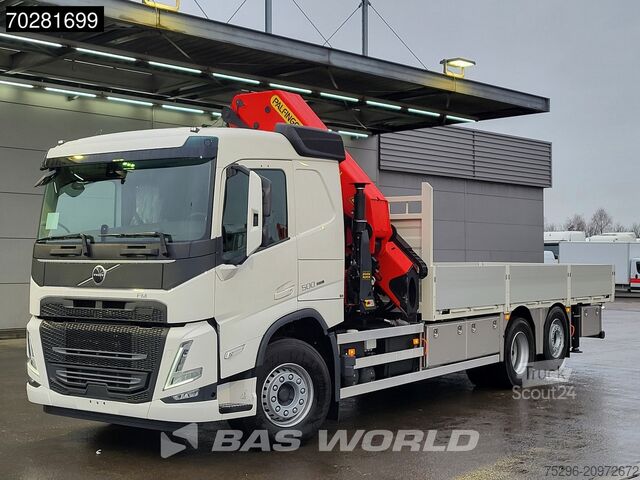 Platforma ładunkowa Volvo FM 500 6X2 NEW! Palfinger PK41002 EH-E Kran Cra...