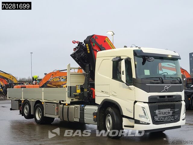 Platforma ładunkowa Volvo FM 500 6X2 NEW! Palfinger PK41002 EH-E Kran Cra...