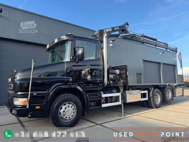 Autogru Scania 124G 400 Torpedo / 6X2 / HIAB 195 / Retarder / ...