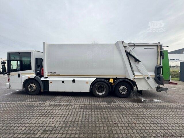 Camion à ordures Mercedes-Benz 2635 6x2 Econic Euro6/Faun Vario II 524