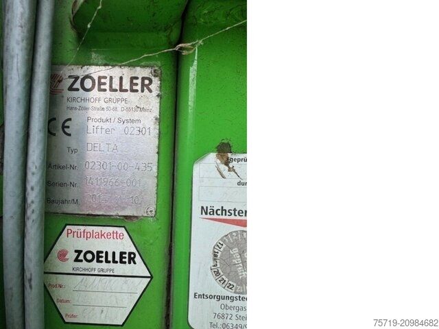 Camion à ordures Mercedes-Benz 2635 6x2 Econic Euro6/Faun Vario II 524