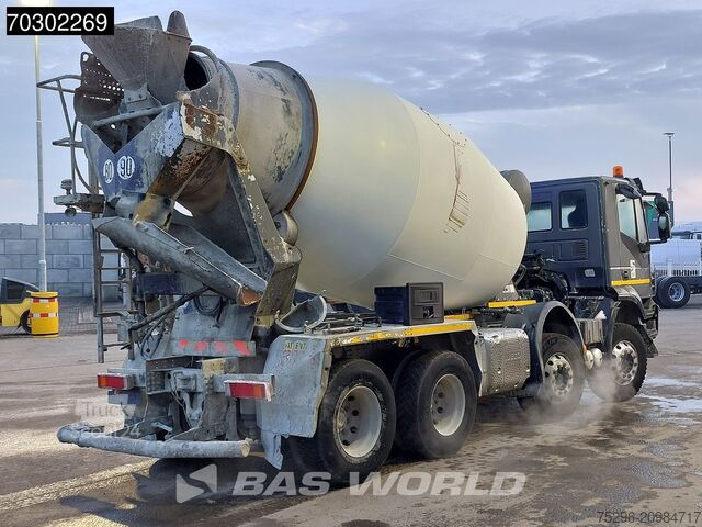 Mixeur Iveco X-Way 400 8X4 9m3 mixer Automatic Cruise contro...