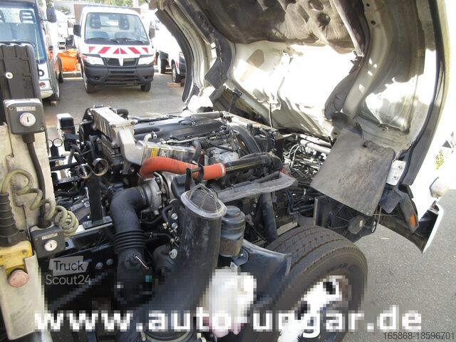 Camion de gunoi Isuzu NPR 75 Müllwagen Provence Benne - Faun