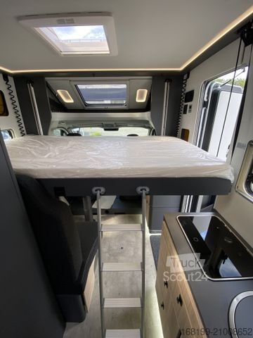 Camping-car semi-intégré FRANKIA Now 7.0 L eine echter Frankia