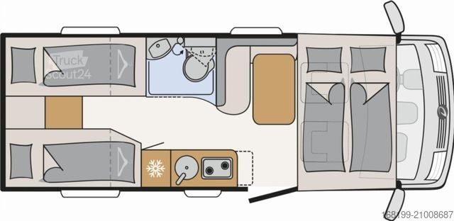 Camping-car intégral DETHLEFFS Globebus Active I 4 Sie sparen über 6.300,00*