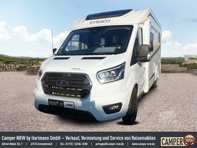 Half-integraal camper ETRUSCO V Ford 6.6 SF TV & Sat. Fahrradträger, Type X