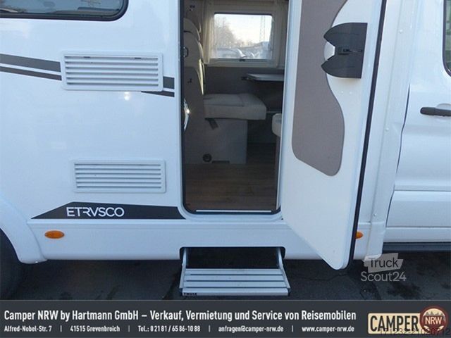 Half-integraal camper ETRUSCO V Ford 6.6 SF TV & Sat. Fahrradträger, Type X