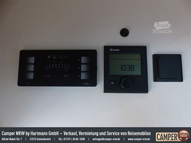 Half-integraal camper ETRUSCO T 7300 SB Fiat, Hubbett,Multimedia