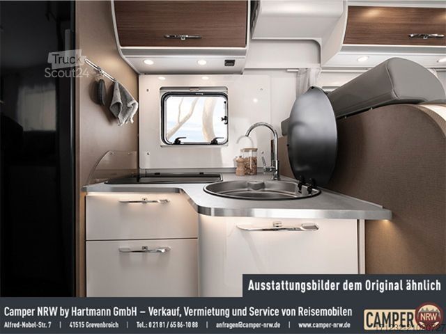 Half-integraal camper ETRUSCO T 7400 SB Fiat, Complete Selektion, Type X