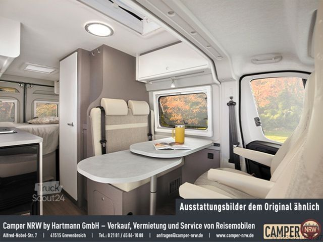 Camping-car ETRUSCO CV 600 DB Fiat+Complete+Schlafdach+Automatik