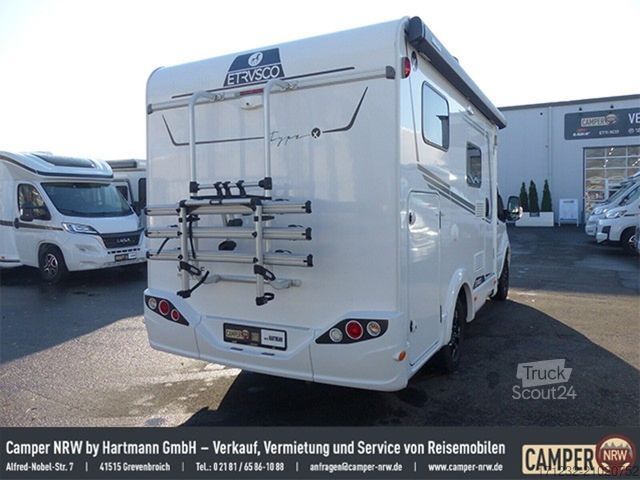 Half-integraal camper ETRUSCO V Ford 5.9 DF Compl. Selection, Automatik,TV,
