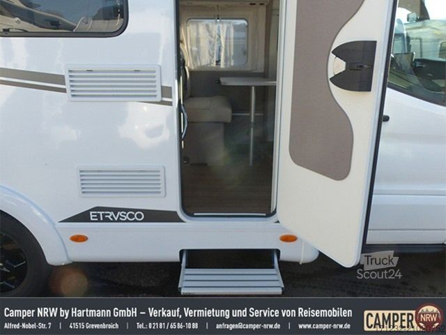 Half-integraal camper ETRUSCO V Ford 5.9 DF Compl. Selection, Automatik,TV,