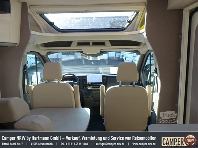 Half-integraal camper ETRUSCO V Ford 5.9 DF Compl. Selection, Automatik,TV,