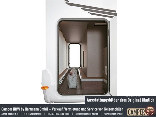 Half-integraal camper ETRUSCO V Ford 5.9 DF Compl. Selection, Automatik,TV,