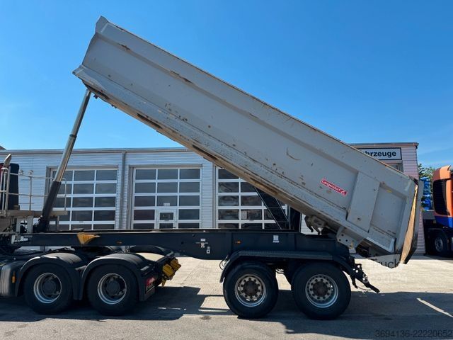 Semiremorcă basculantă LANGENDORF SKS-HS18-28 Stahlmulde Super Zustand