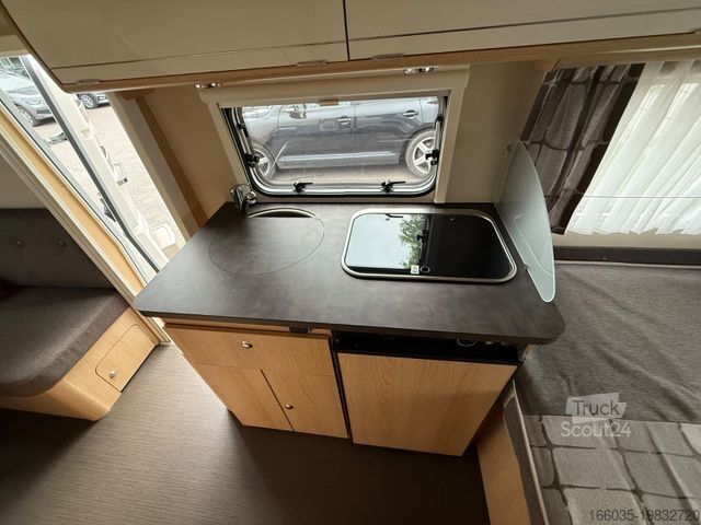 Wohnwagen HYMER/ERIBA Troll 530 60 Jahre Edition/Autarkpaket/Fahrradtr