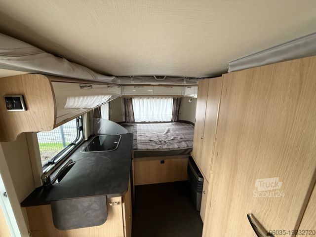 Wohnwagen HYMER/ERIBA Troll 530 60 Jahre Edition/Autarkpaket/Fahrradtr