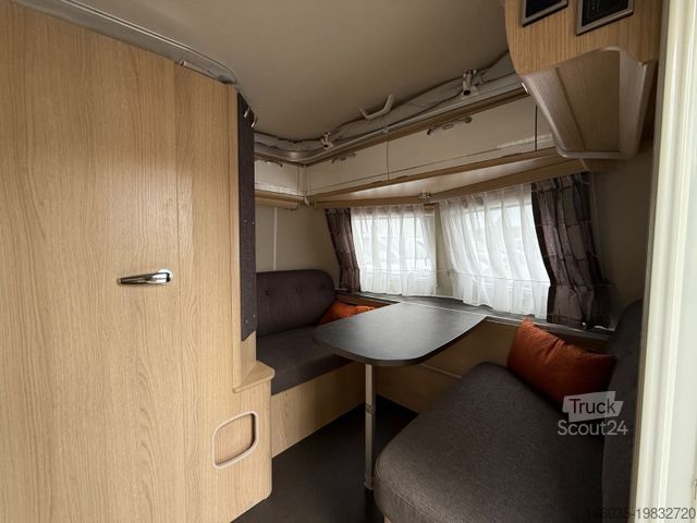 Wohnwagen HYMER/ERIBA Troll 530 60 Jahre Edition/Autarkpaket/Fahrradtr