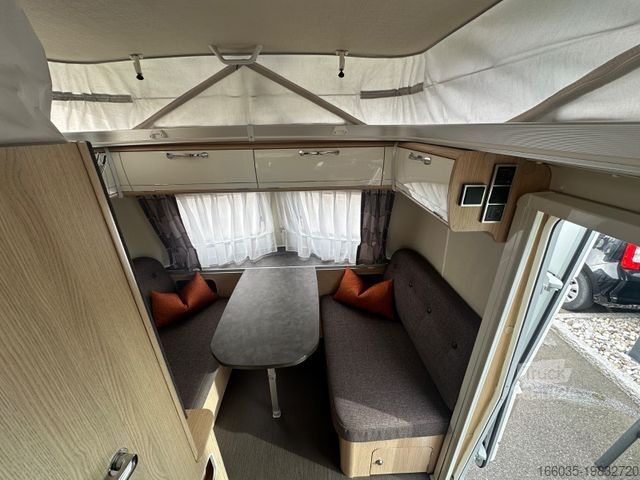 Wohnwagen HYMER/ERIBA Troll 530 60 Jahre Edition/Autarkpaket/Fahrradtr