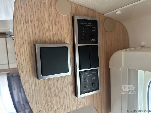 Wohnwagen HYMER/ERIBA Troll 530 60 Jahre Edition/Autarkpaket/Fahrradtr