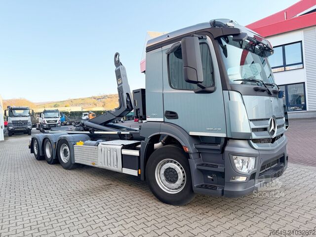 Camión portacontenedores de gancho Mercedes-Benz Antos 3543 L 8x2/6 Antos 3543 L 8x2/6, Retarder, 2x Lenkachse, Motorabtrieb, Schub-Knick, AT-Motor