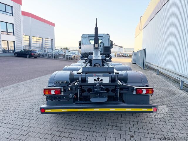 Camión portacontenedores de gancho Mercedes-Benz Antos 3543 L 8x2/6 Antos 3543 L 8x2/6, Retarder, 2x Lenkachse, Motorabtrieb, Schub-Knick, AT-Motor