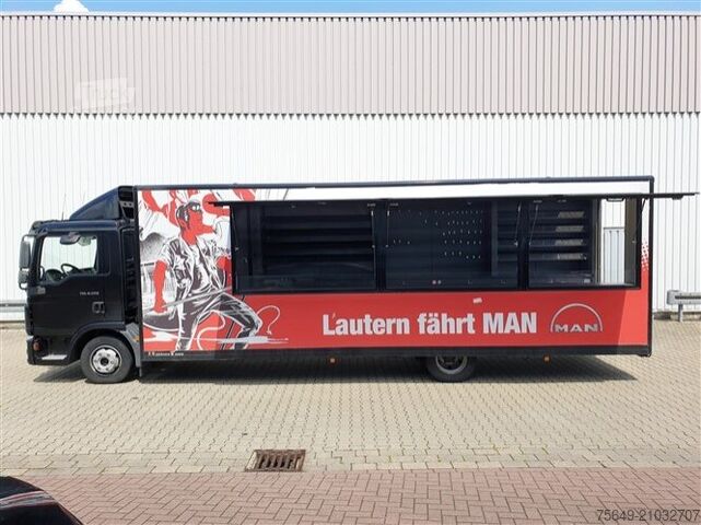 Fourgon personnalisé MAN TGL 8.220 4x2 BL TGL 8.220 4x2 BL, Verkaufsaufbau, NUR 15.800KM!