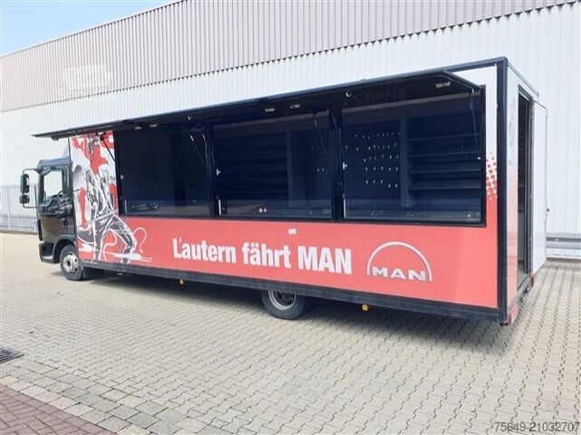 Customized van MAN TGL 8.220 4x2 BL TGL 8.220 4x2 BL, Verkaufsaufbau, NUR 15.800KM!