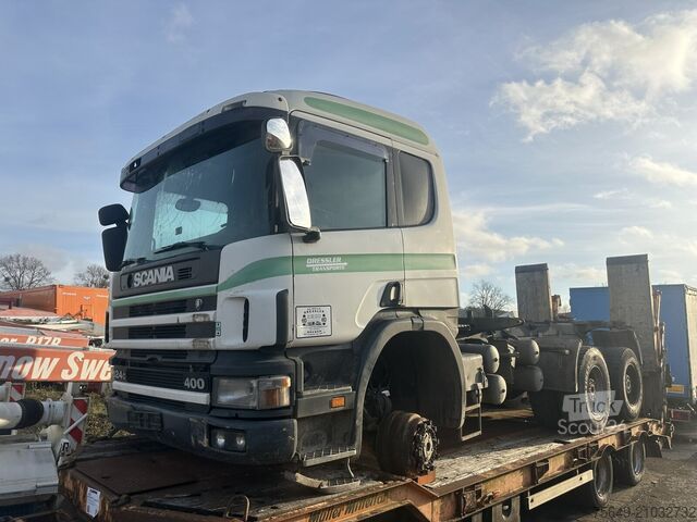 Τρίπλευρο ανατρεπόμενο φορτηγό Scania 124C 400 6x6 124C 400 6x6