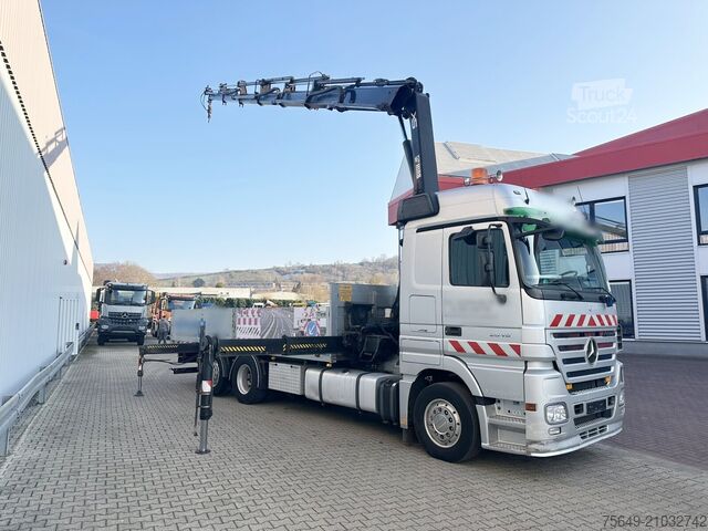 Autolaadkraan Mercedes-Benz Actros 2546 L 6x2 Actros 2546 L 6x2, Hiab Kran  244 E - 6 Hiduo, 16,1 m 920 kg, Funk