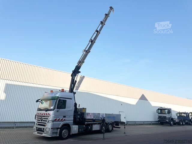 Autolaadkraan Mercedes-Benz Actros 2546 L 6x2 Actros 2546 L 6x2, Hiab Kran  244 E - 6 Hiduo, 16,1 m 920 kg, Funk