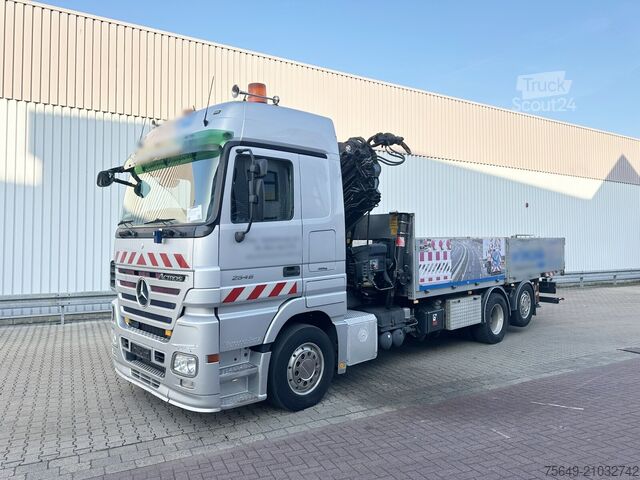 Autolaadkraan Mercedes-Benz Actros 2546 L 6x2 Actros 2546 L 6x2, Hiab Kran  244 E - 6 Hiduo, 16,1 m 920 kg, Funk
